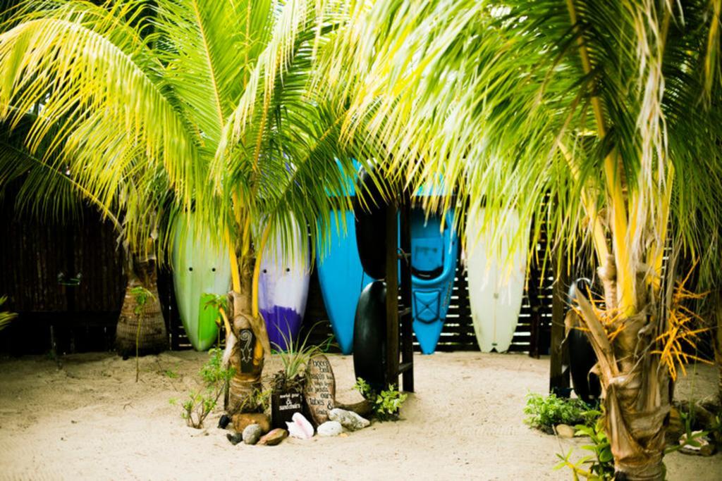 Caribbean Beach Cabanas Placencia Eksteriør billede
