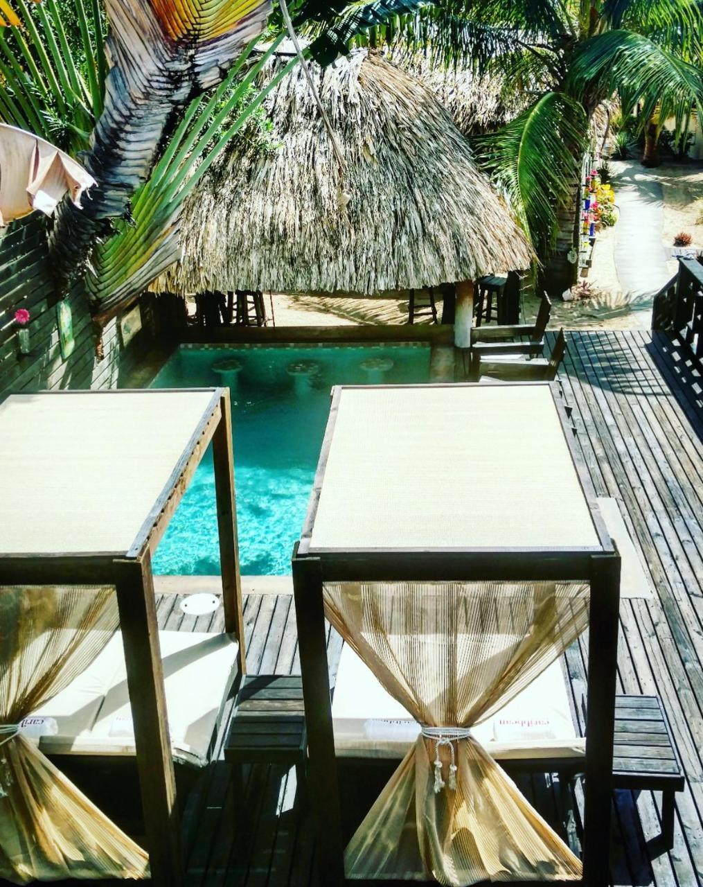 Caribbean Beach Cabanas Placencia Eksteriør billede