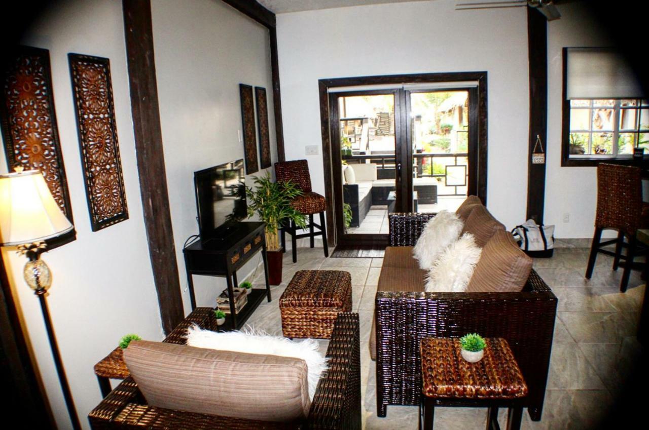 Caribbean Beach Cabanas Placencia Eksteriør billede