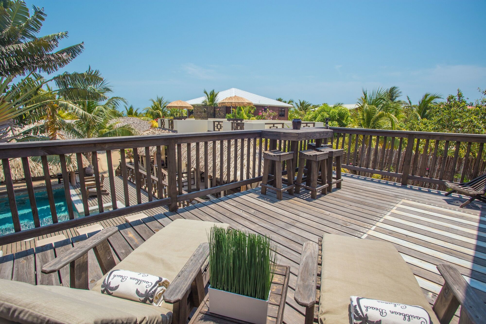 Caribbean Beach Cabanas Placencia Eksteriør billede